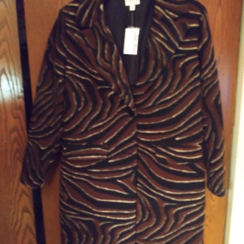 Nine West 3\4 wool coat lined